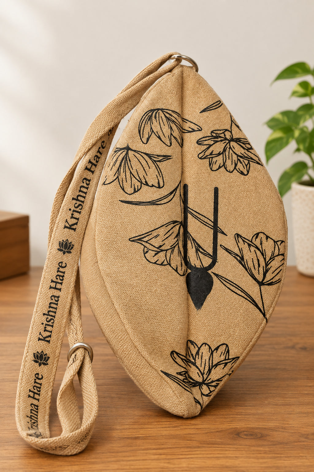 Premium Jagannath Embroidery beadbag