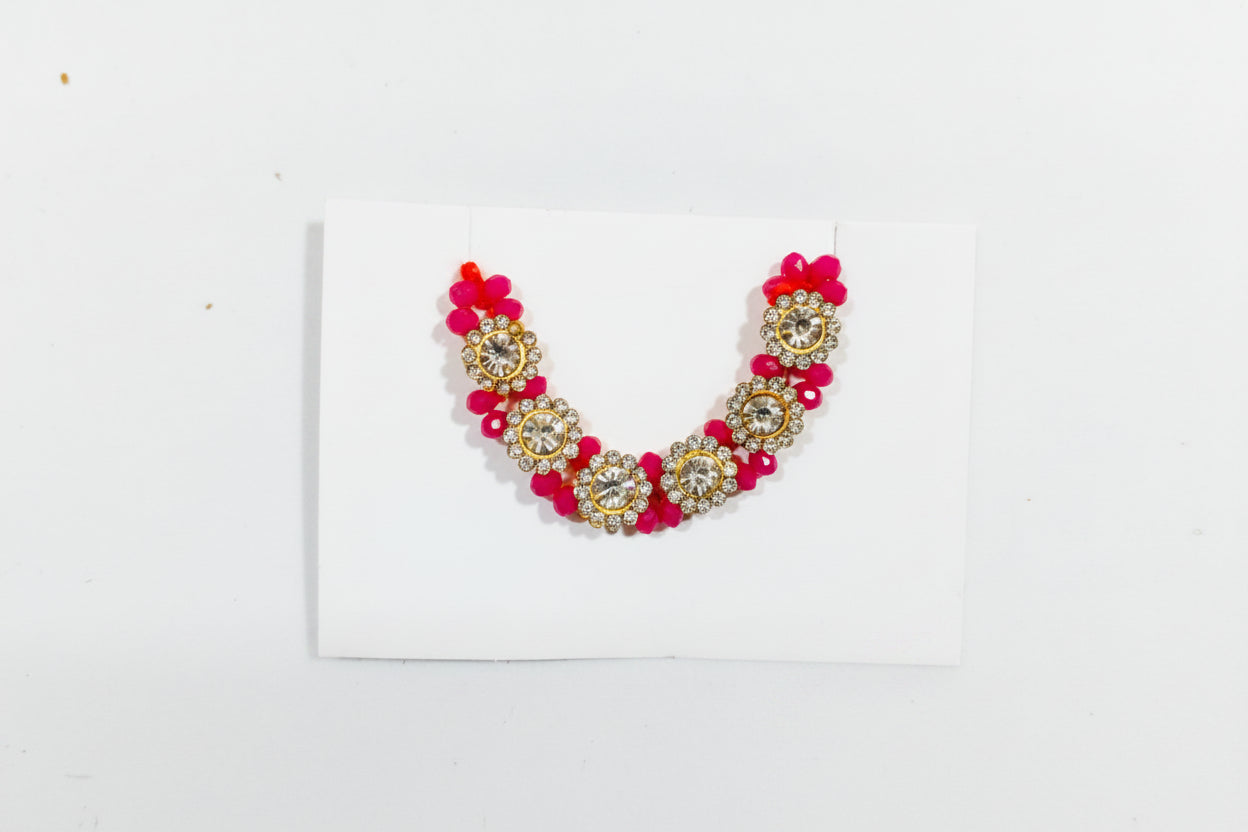Diamond and Moti Necklace