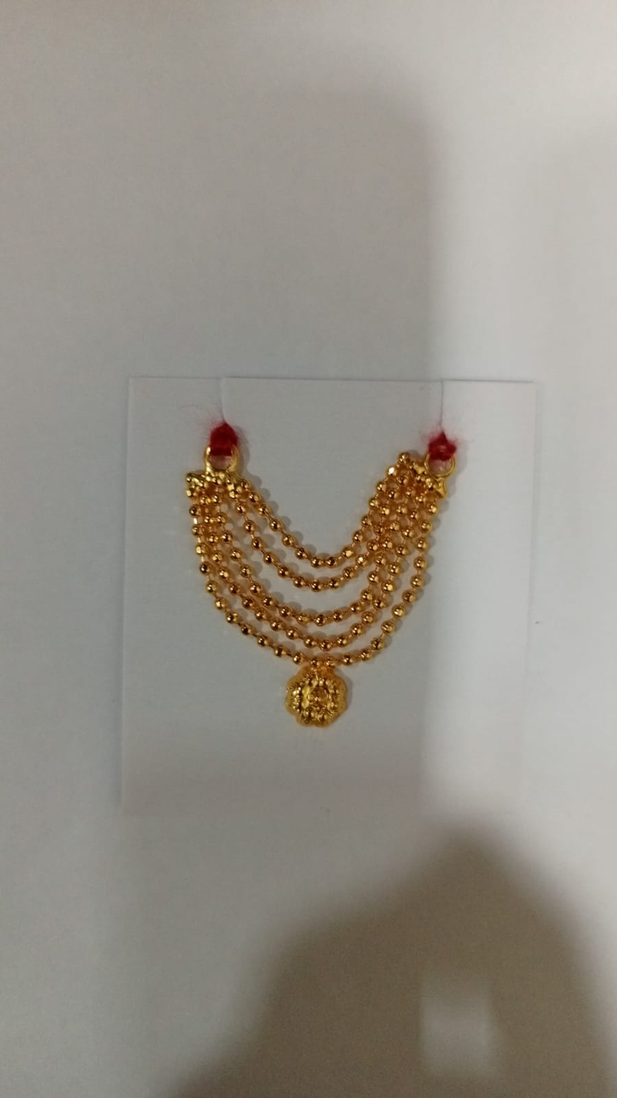 golden necklace