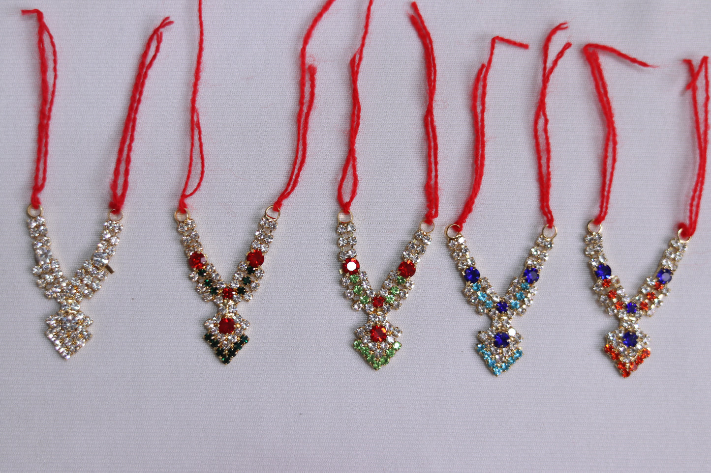 Diamond Necklace for ladoo gopal