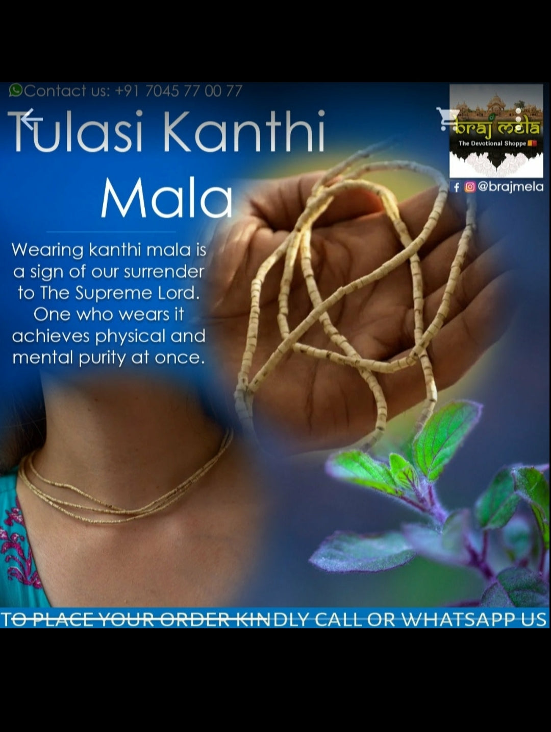 Tulsi Kanthi Mala