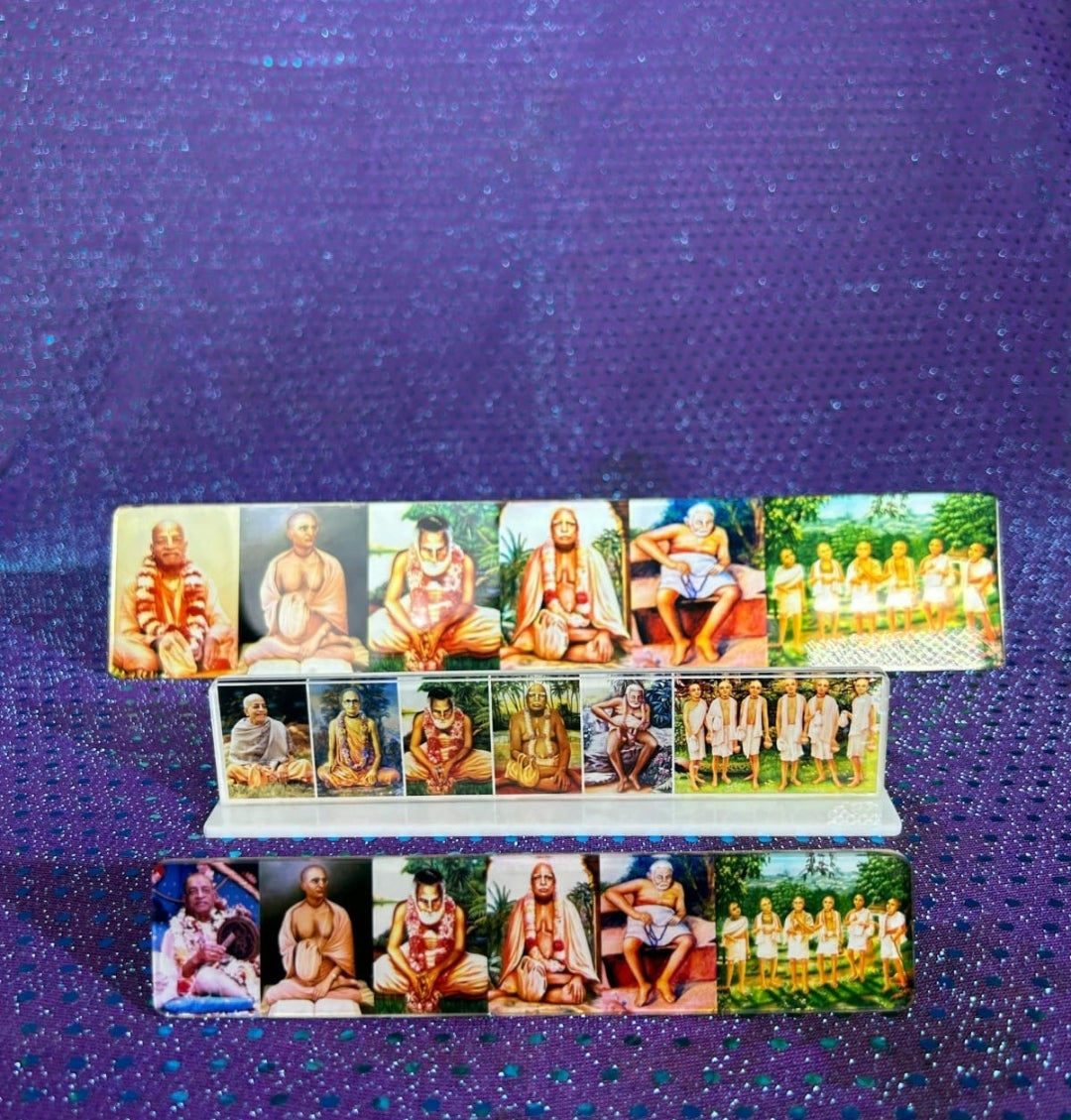 Guru parampara with shad Goswami