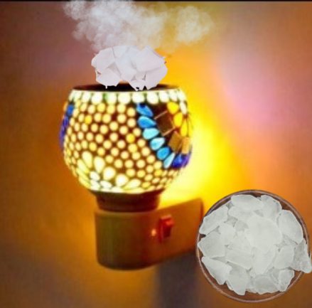 100 gm Bhimseni Kapoor with night lamp Kapoor Dani