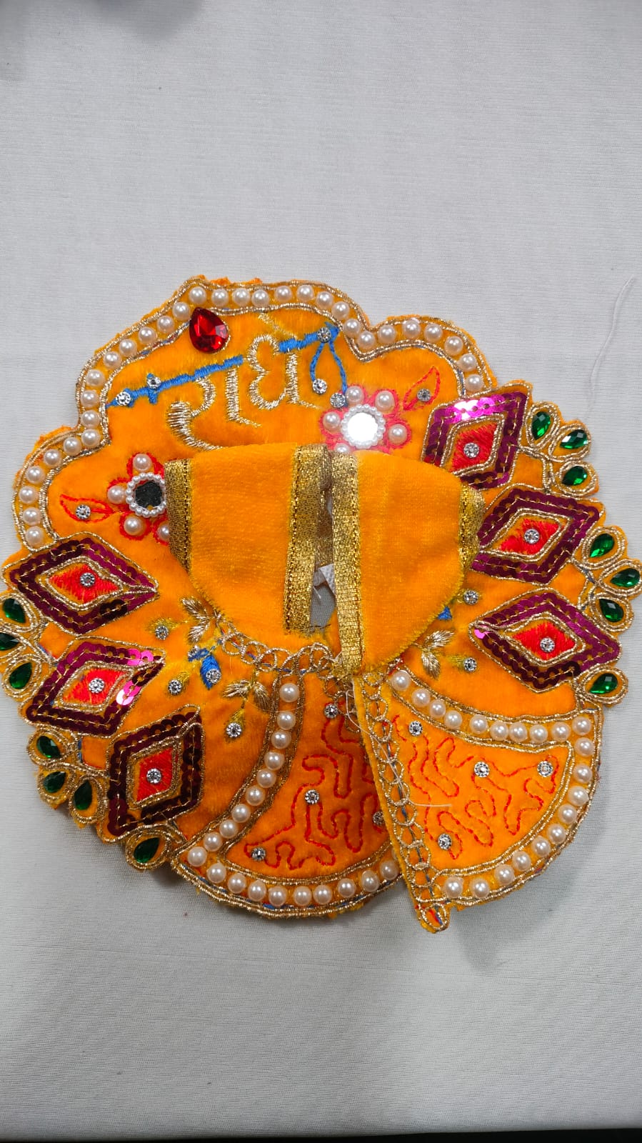 Radha dress for gopal ji (size 4)