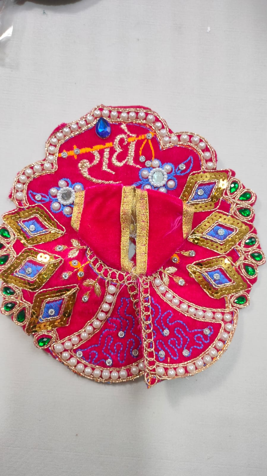 Radha dress for gopal ji (size 2)