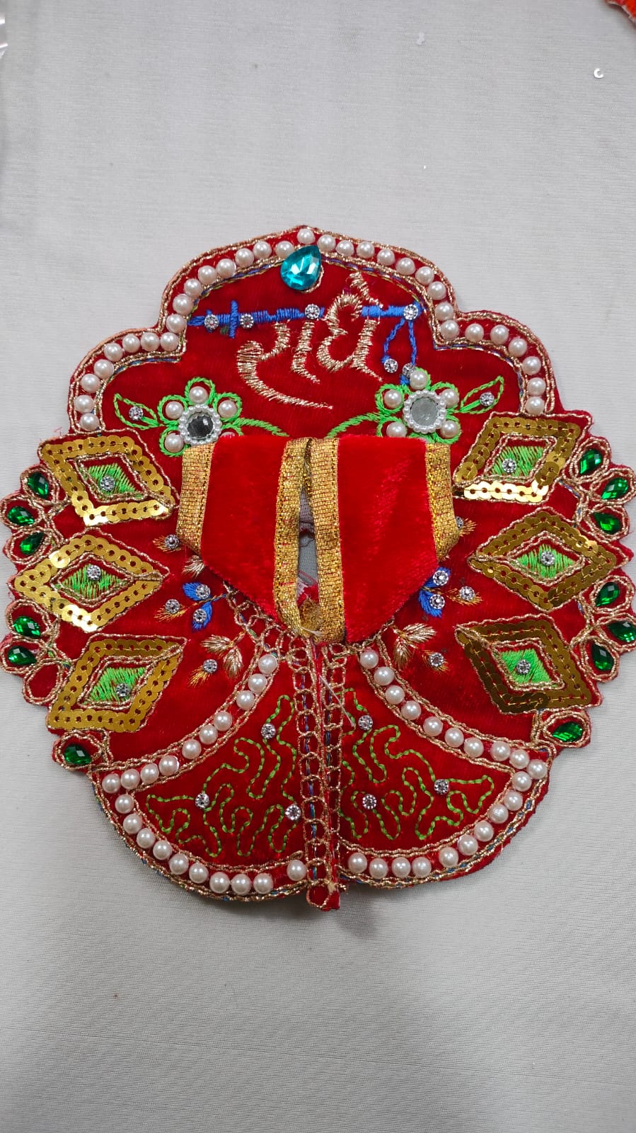 Radha dress for gopal ji (size 2)