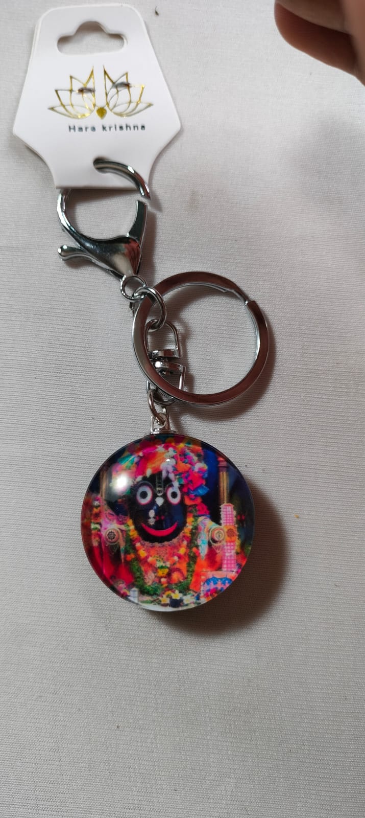 Jagannath Baladev ji Double Side keychain