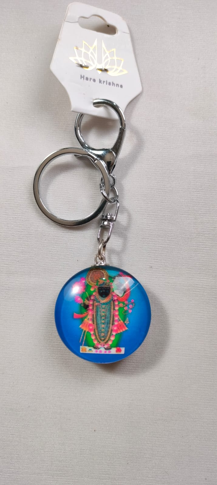 Shri Nath ji 2 in 1 keychain