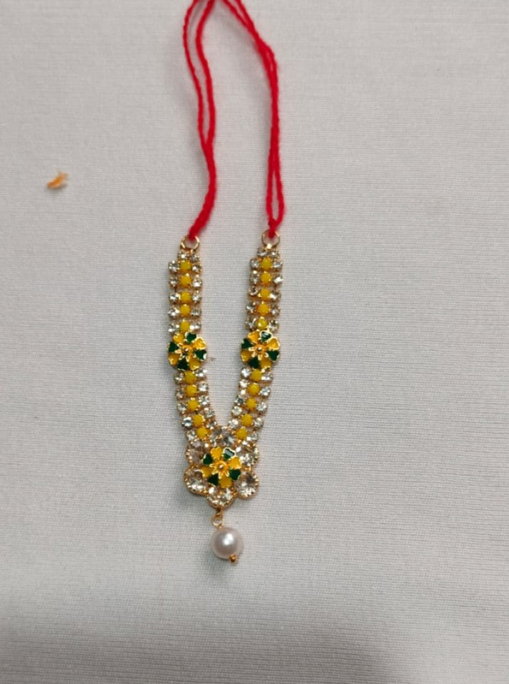 Diamond Necklace for ladoo gopal