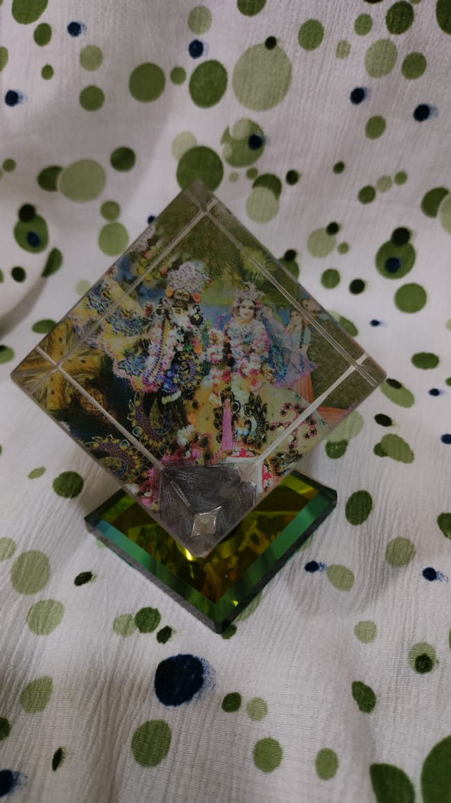 Glass Crystal Cube