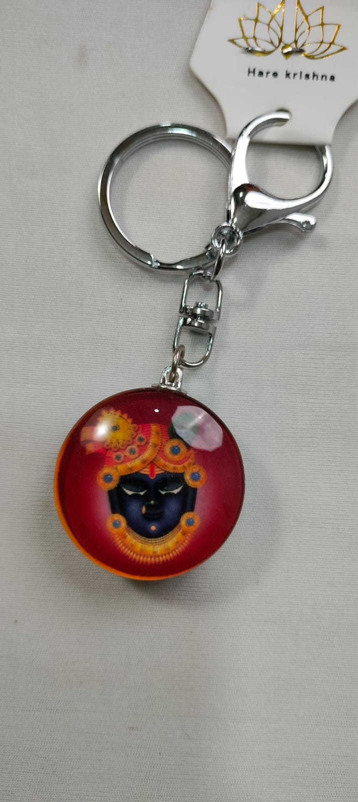 Shri Nath ji 2 in 1 keychain