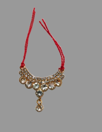 White diamond Gopal necklace