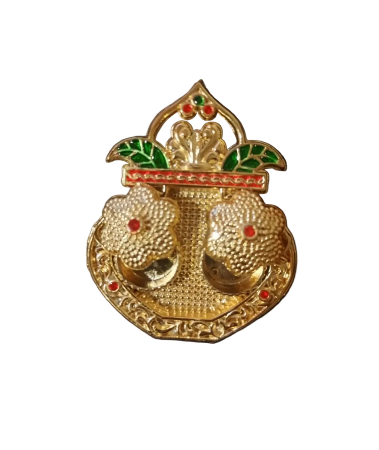 Haldi-Kumkum Kalash Plate