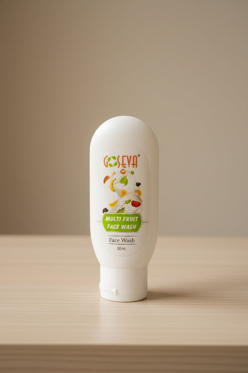 Multi fruit facewash