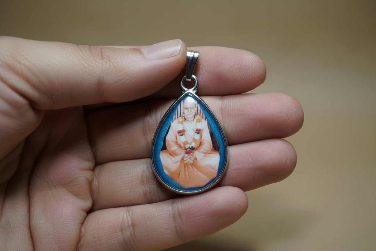 Prabhupada Resin Locket