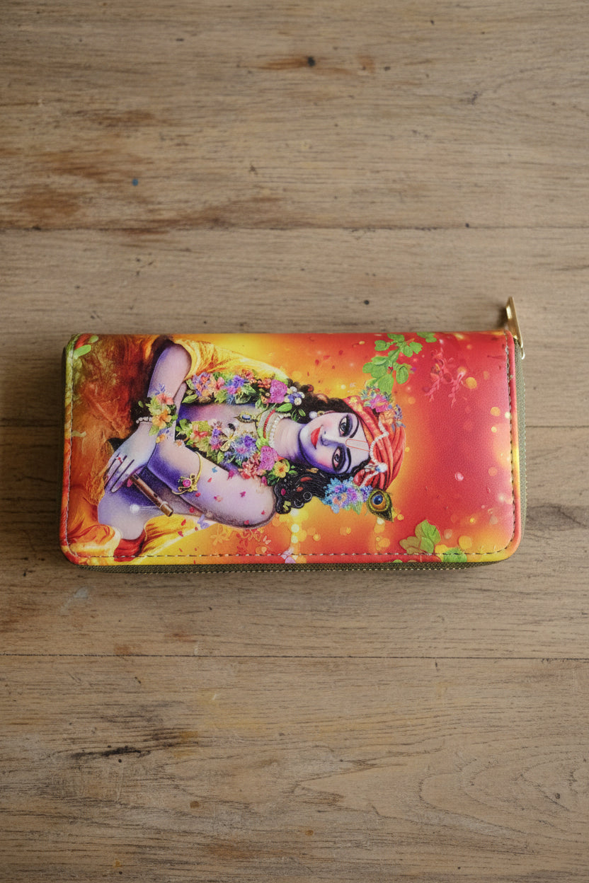 devotional Wallet with double zipper