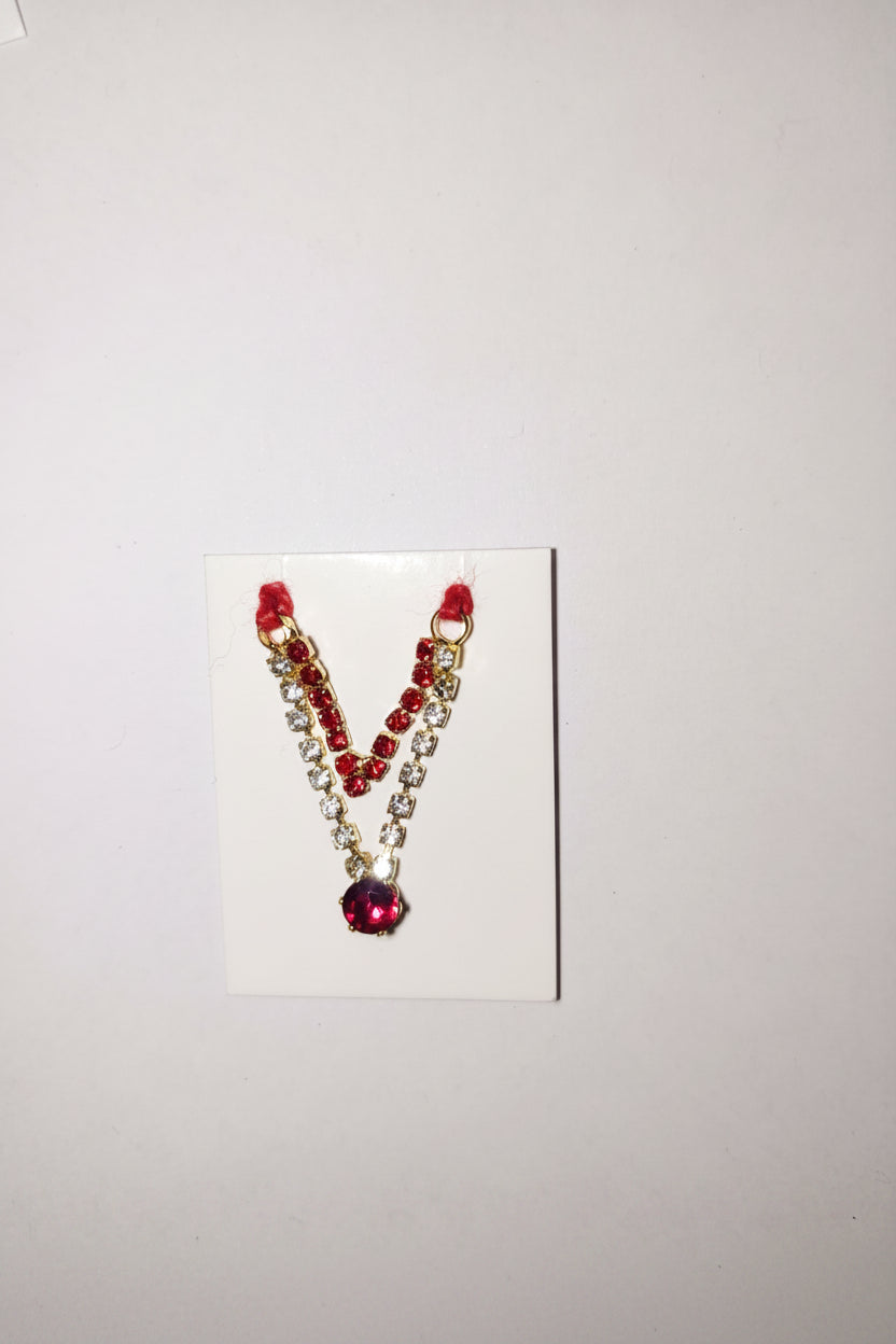 Double Layer Diamond necklace