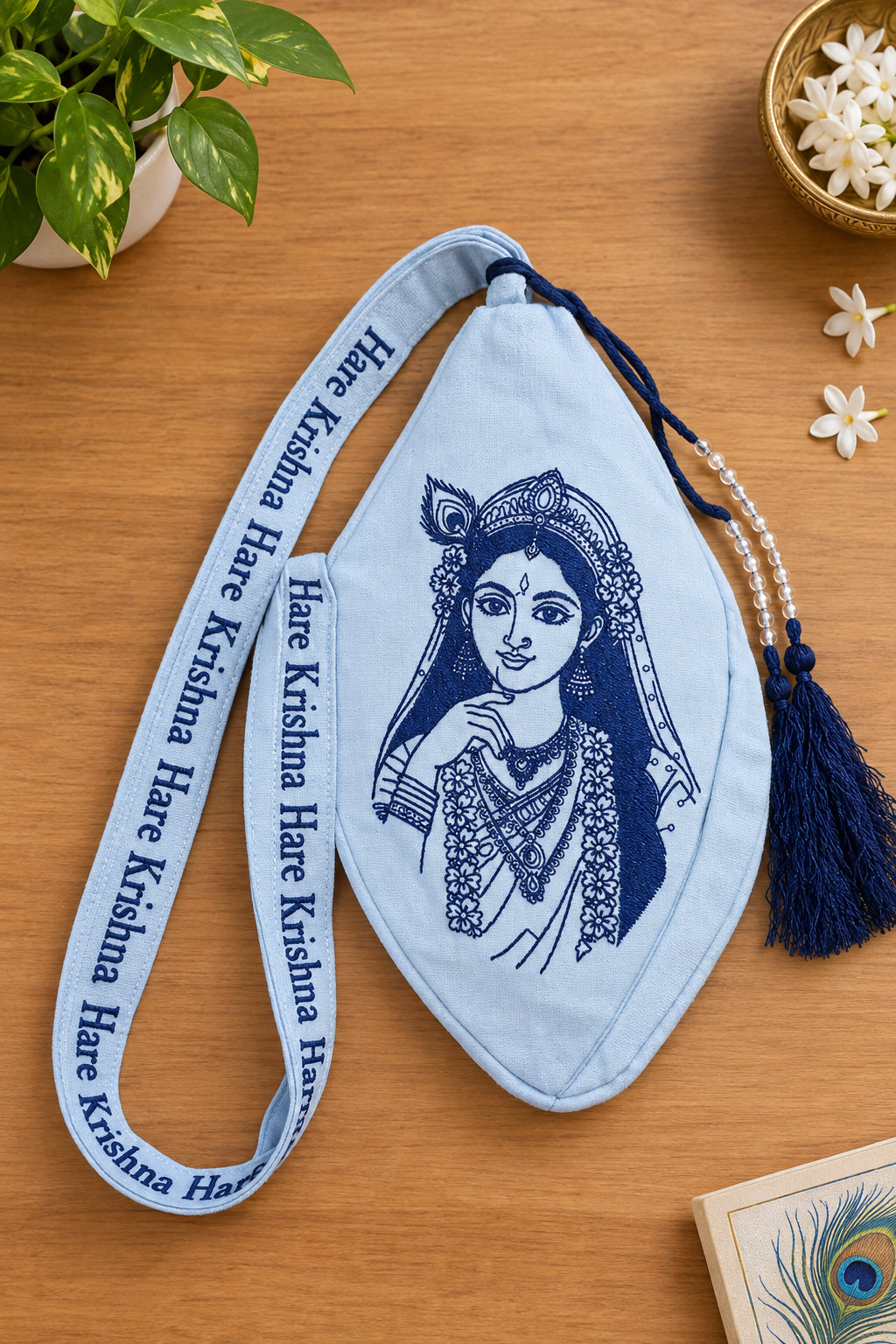 Premium Radharani Beadbag With Sakshi Mala