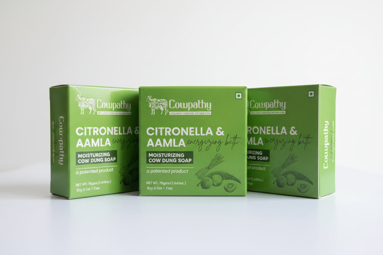 Citronella & Amal cow dung soap