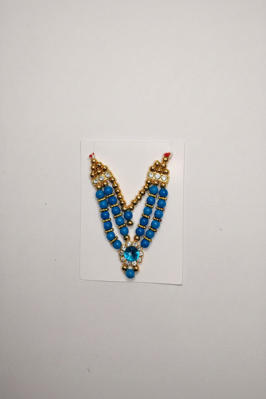 Triple layer Moti Necklace