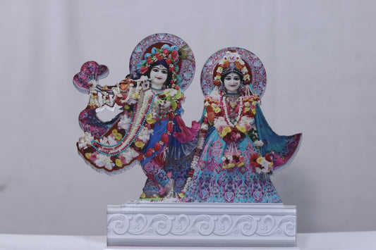 Sri Sri Radha Rasabihari Acrylic Frame