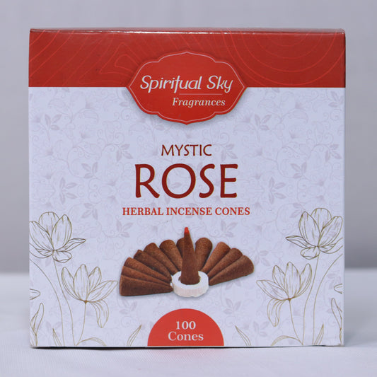 Rose Dhoop Cones