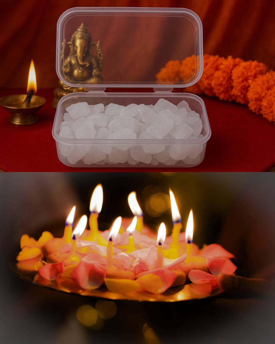 Bhimseni kapoor (FREE cotton batti)