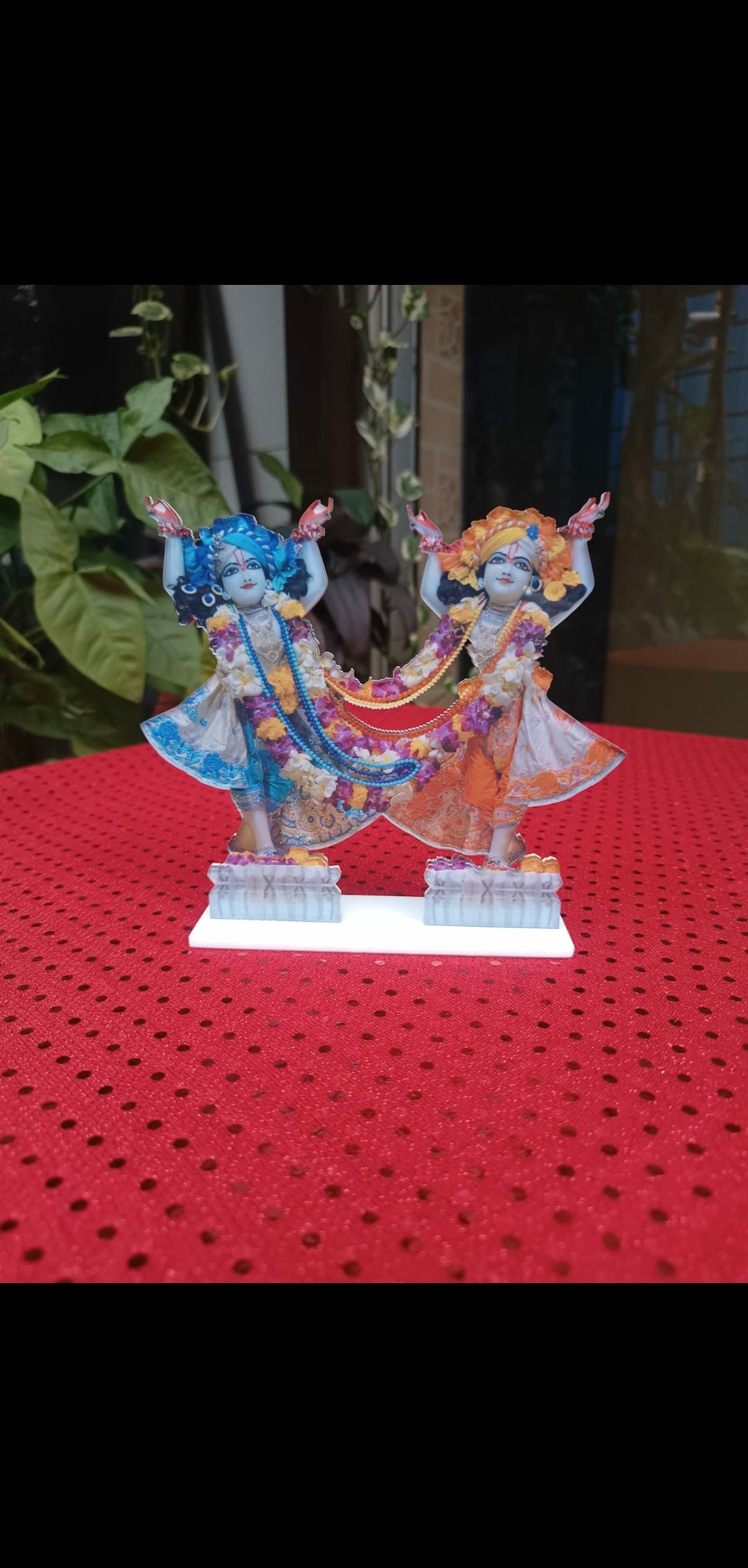 Sri Sri Gaura Nitai Acrylic Frame