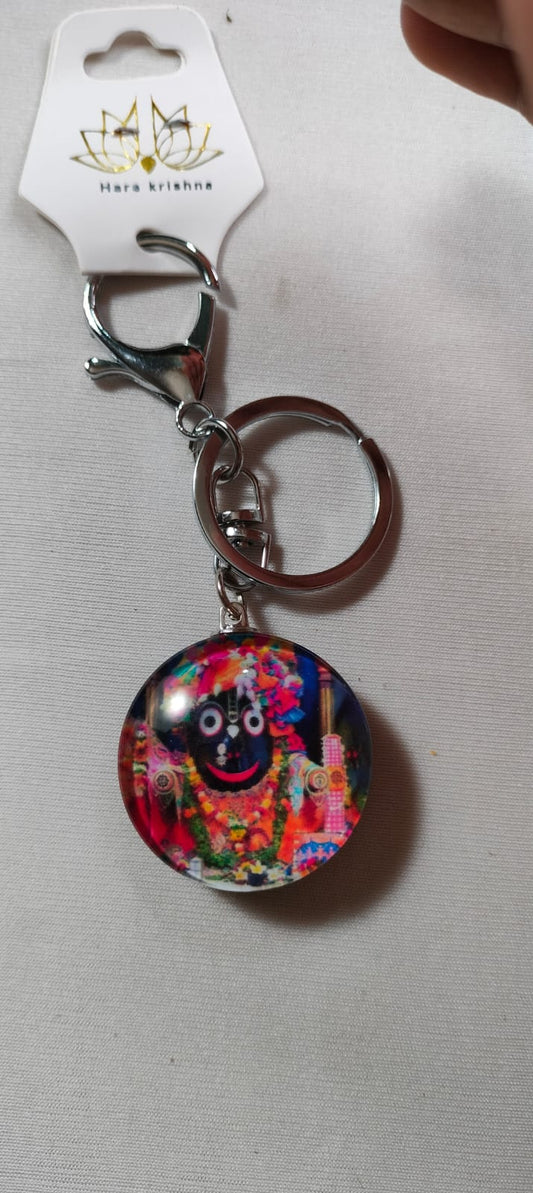 Jagannath Baladev ji Double Side keychain