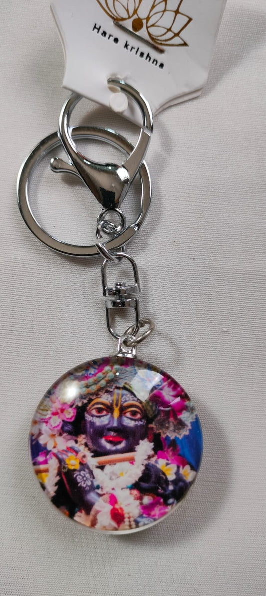 Radha Shyamsunder Double Side keychain