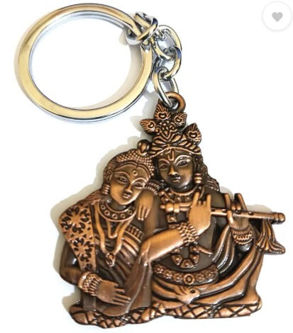 Radha Krishna keychain