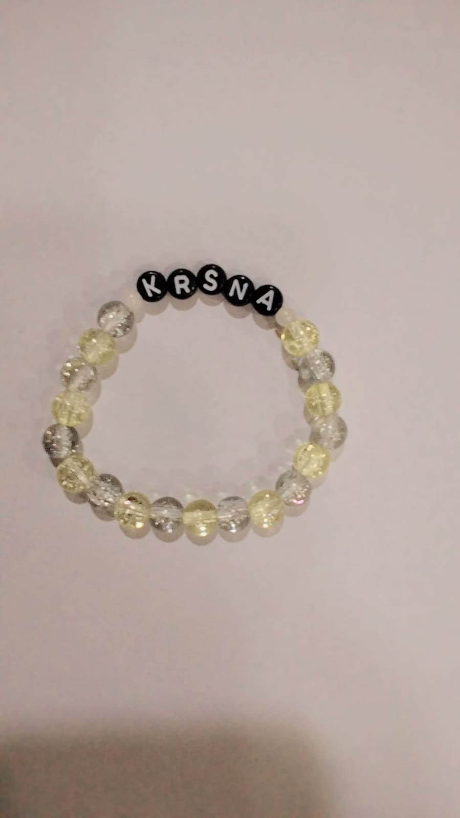 Krsna Bracelet (Size - 9 CM/ 18 Beads)