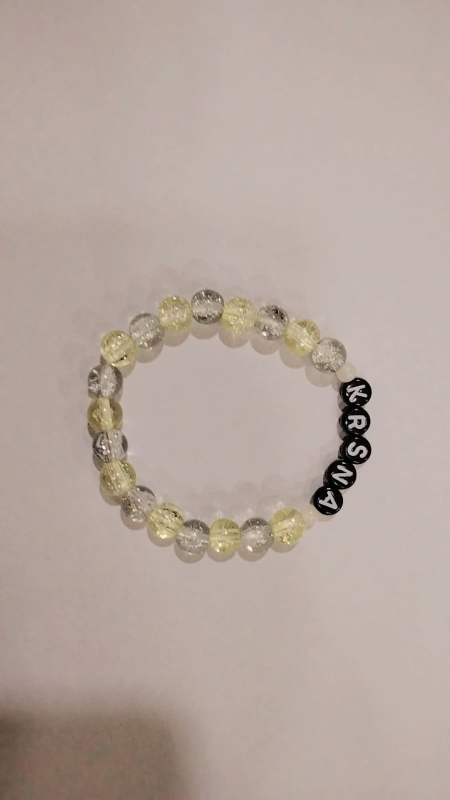 Krsna Bracelet (Size - 9 CM/ 18 Beads)