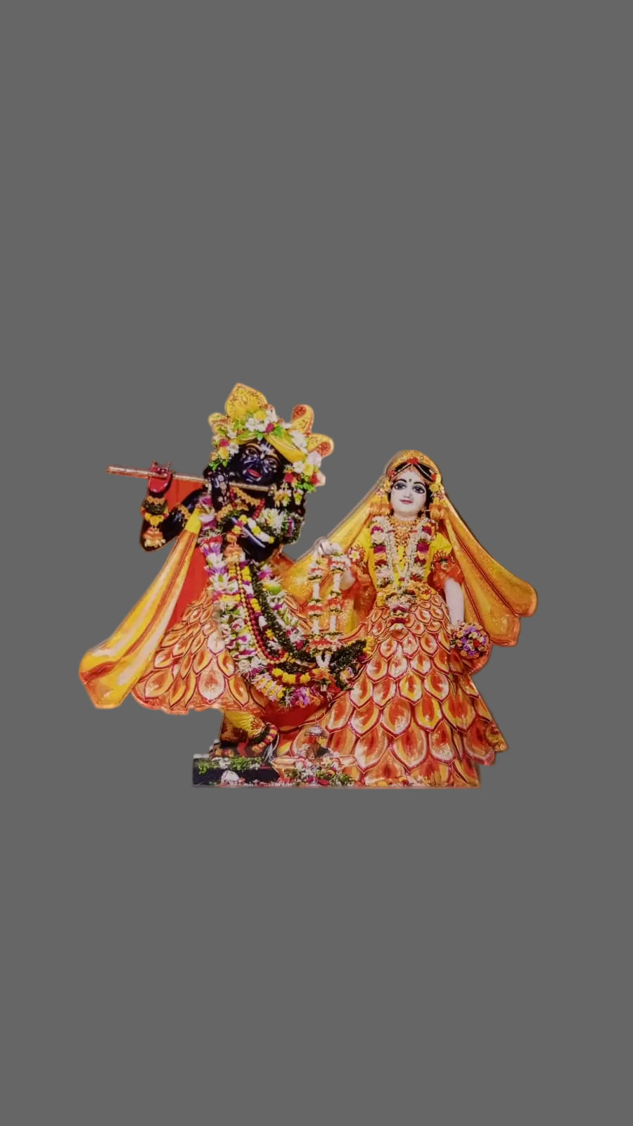 Radha Madhav Acrylic frame