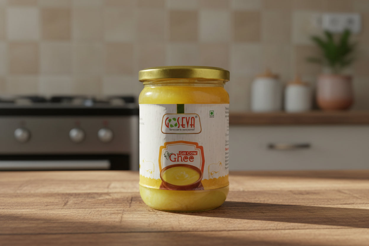 Ahimsa Gir cow ghee (500 ML)
