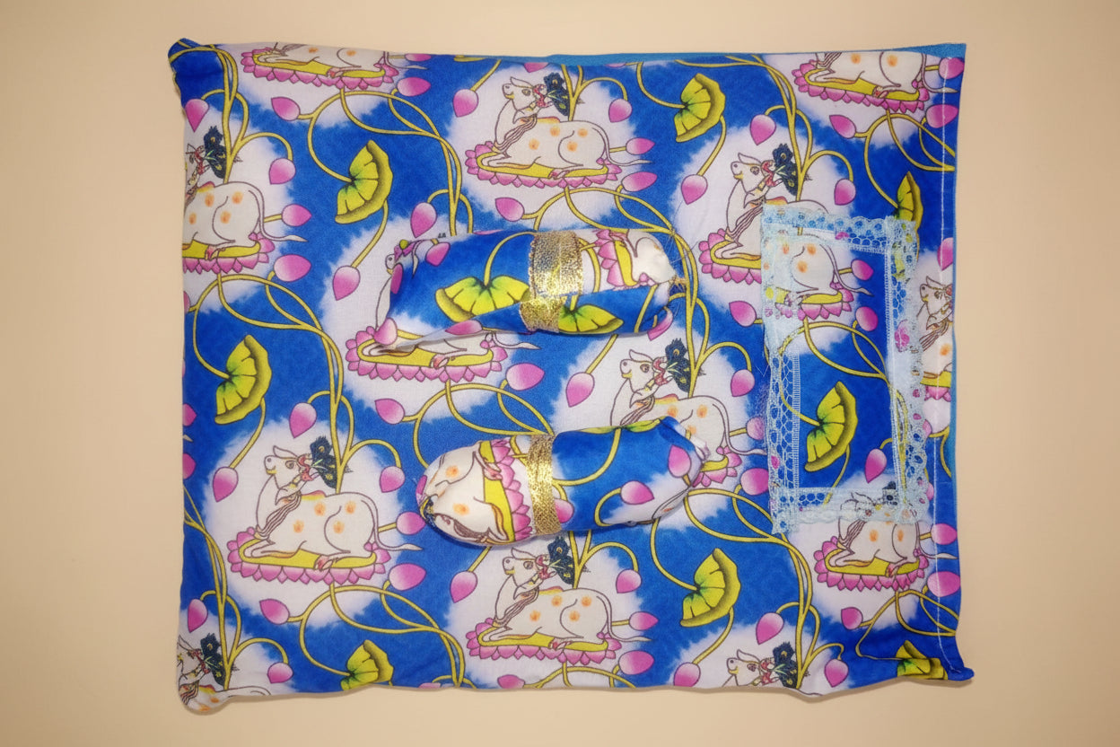 Gau Mata Printed Bedding Set