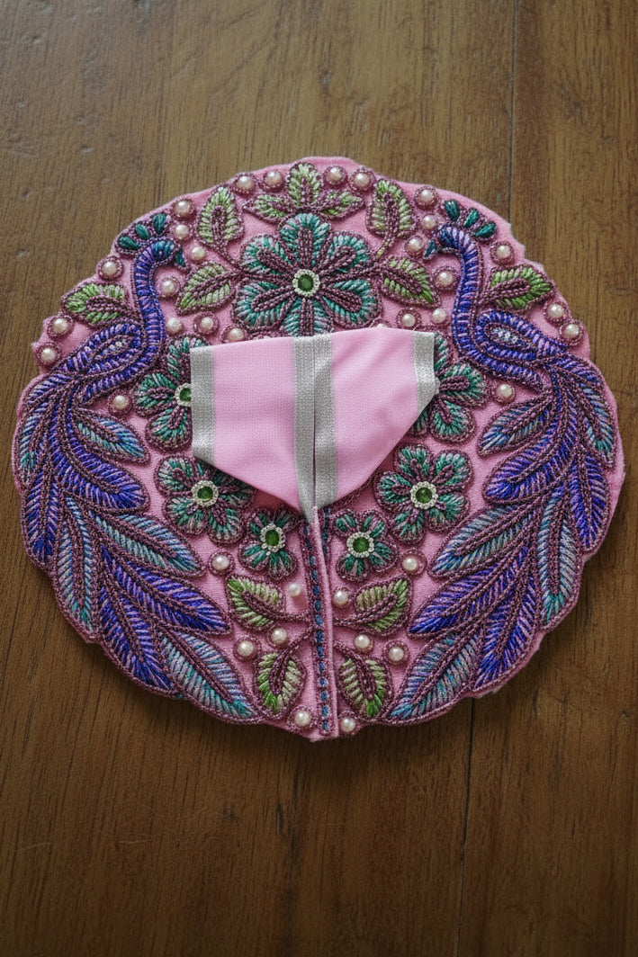 Gopal Dress - Peacock Embroidery