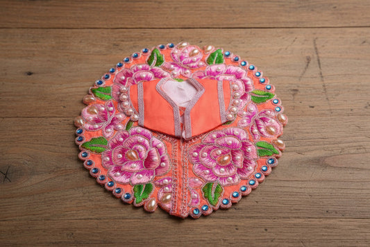 Gopal Dress - Rose Embroidery