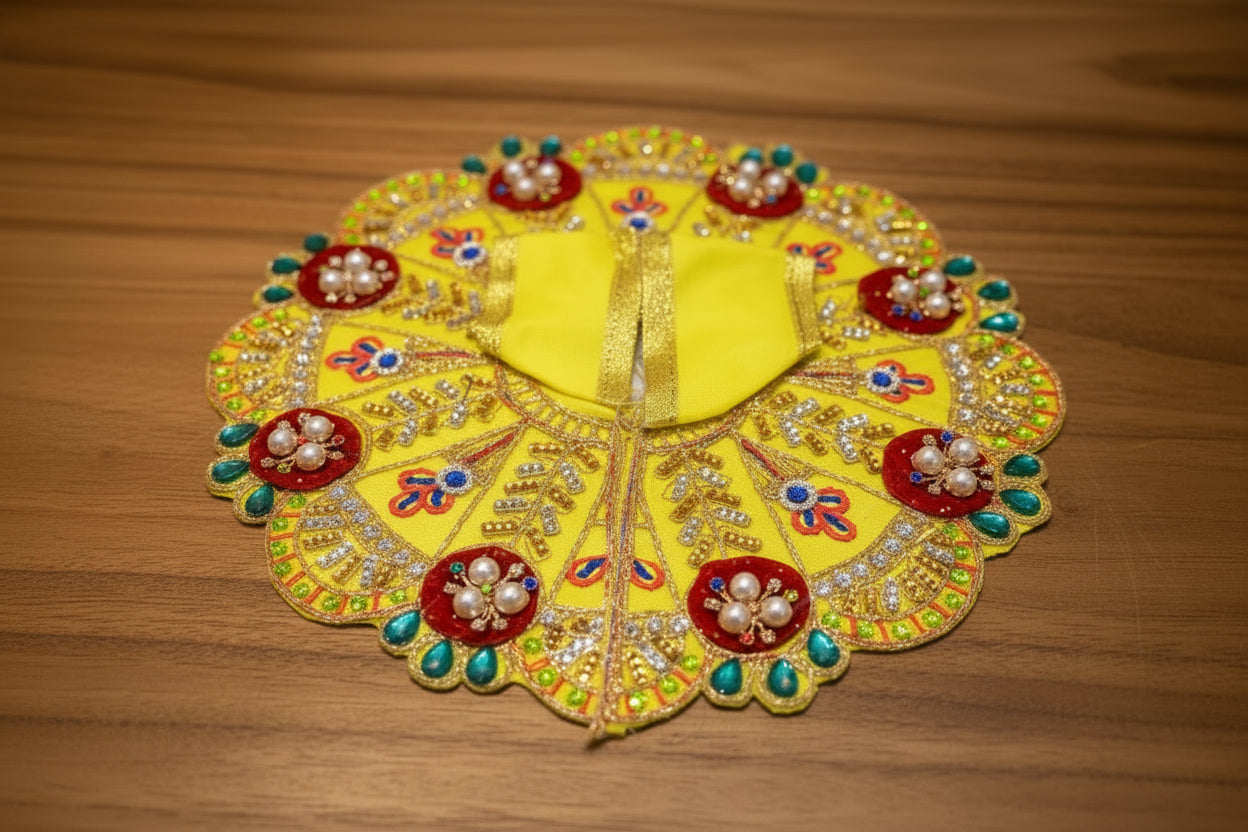 Heavy Cut Work Gopal Dress