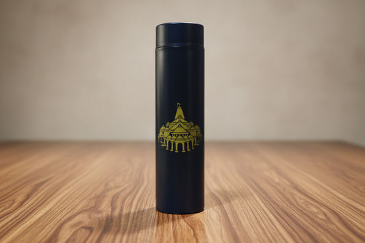 Ram Temple Print Bottle