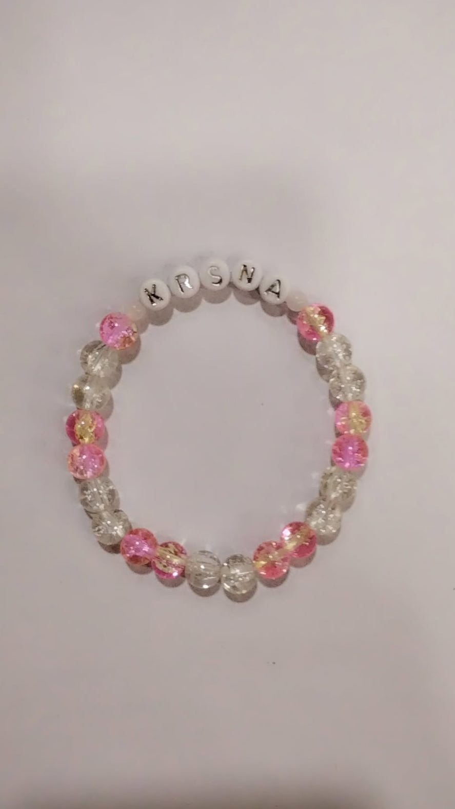 Krsna Bracelet (Size - 10 cm/ 20 Beads)