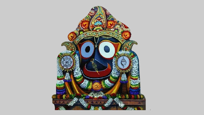 Jagannath acrylic frame