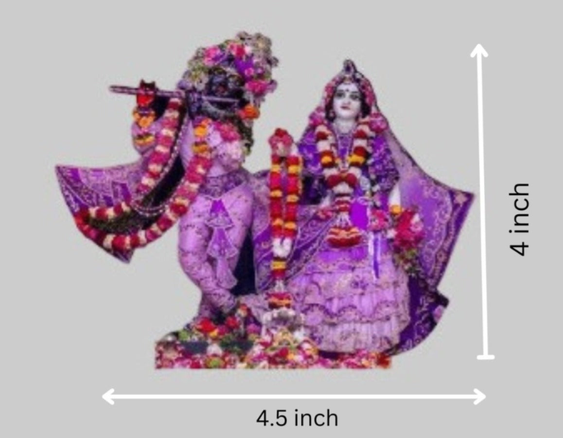 Radha Madhav acrylic frame