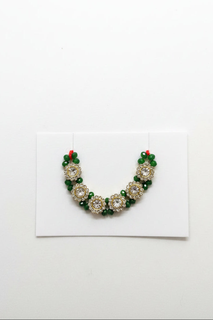 Diamond and Moti Necklace