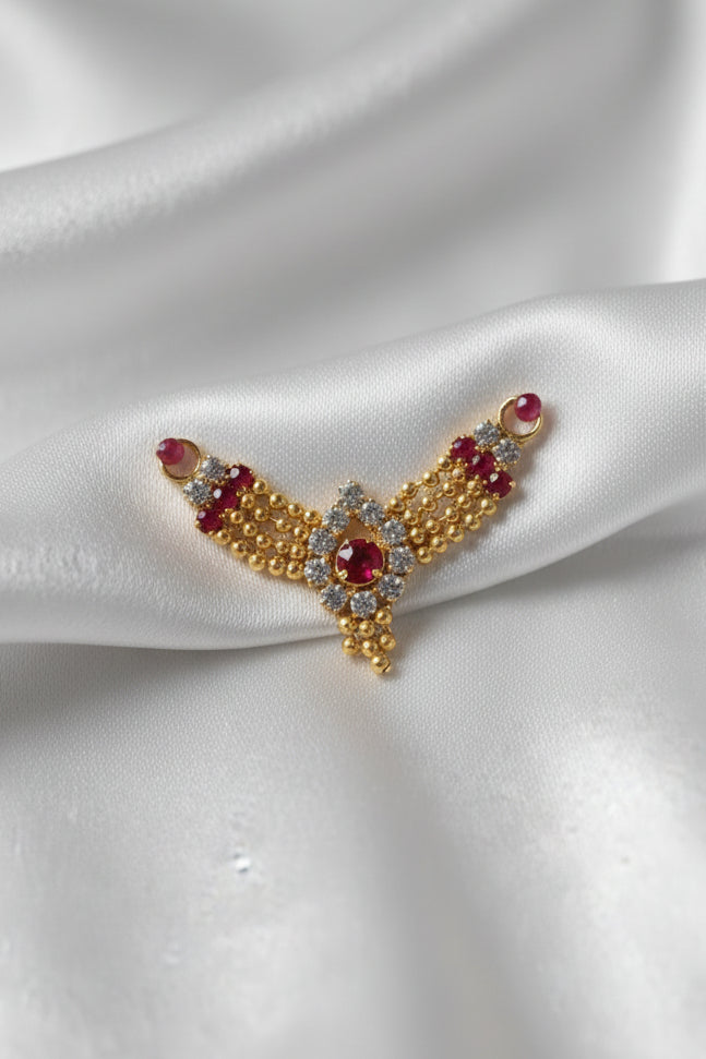 Golden Diamond Necklace