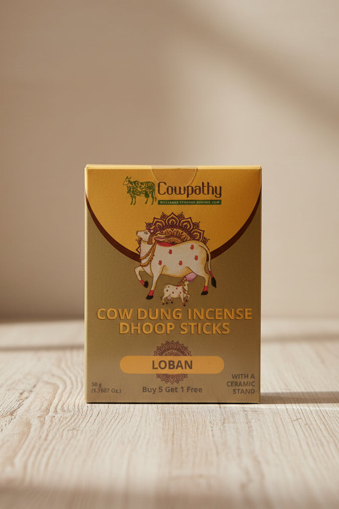 Cowdung Incense dhoop stick