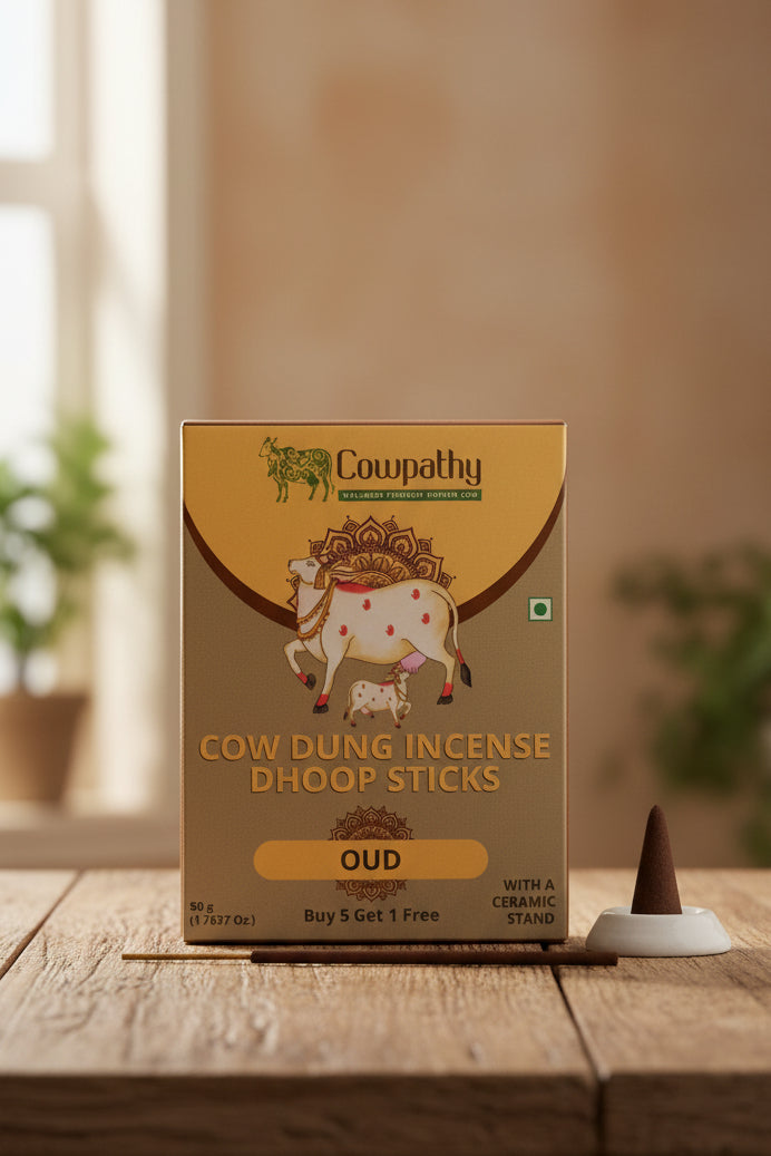 Cowdung Incense dhoop stick