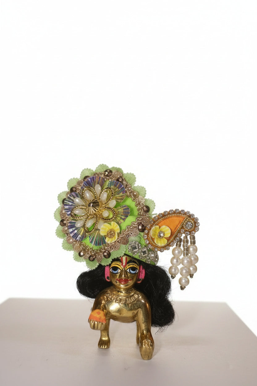 Flower Mukut (2 mukut)